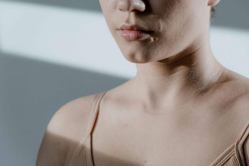 model belicht met natuurlijk licht