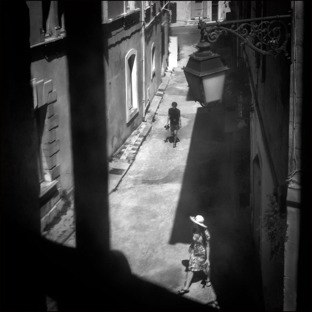 Willem Wernsen straatfotografie van hoog standpunt