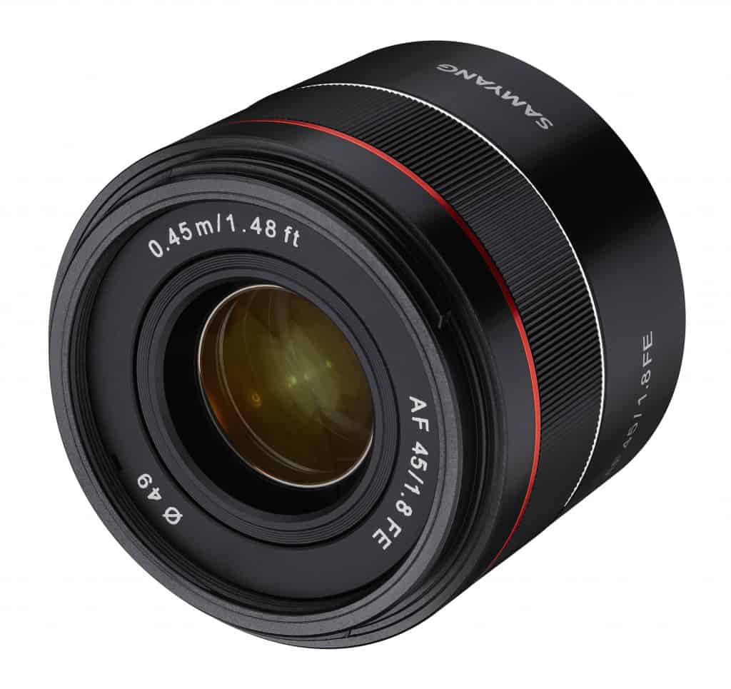 Samyang AF 45mm f/1.8 FE