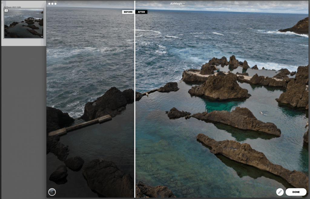 AirMagic Skylum als Adobe Lightroom Plugin