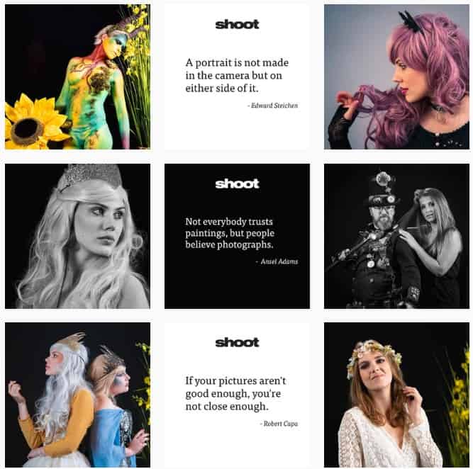 Shoot Instagram