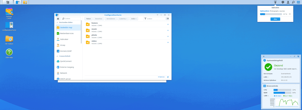 Synology software