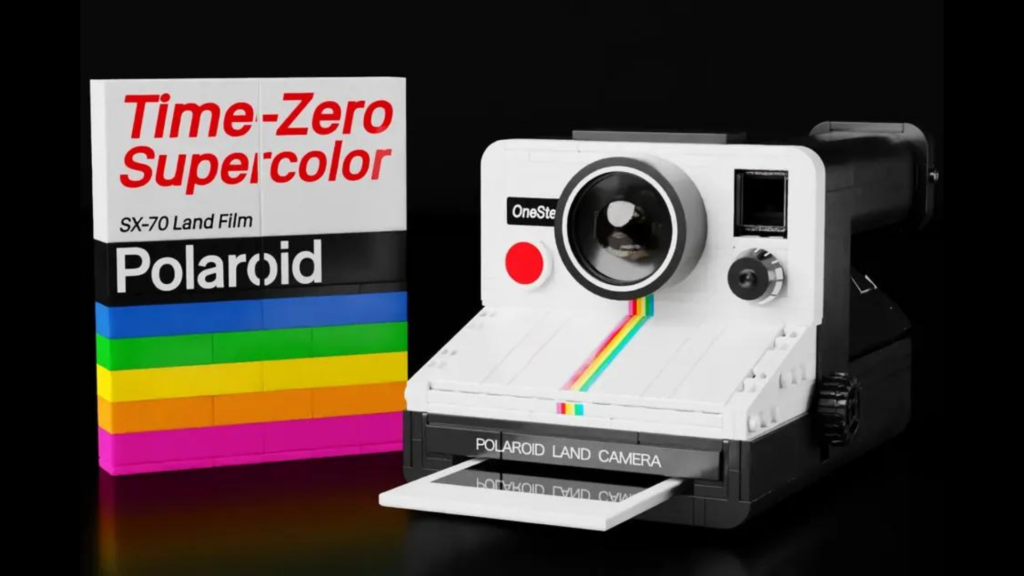 Polaroid-camera van Lego