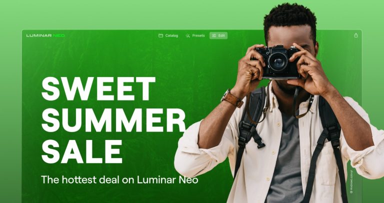 Grijp je kans tijdens de Luminar Neo Summer Sale