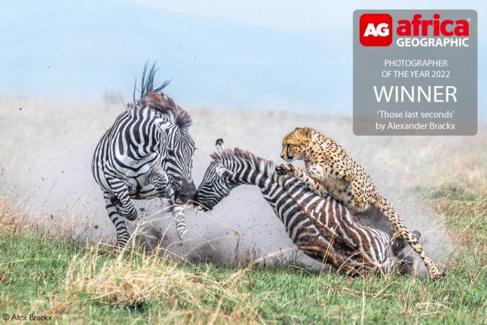 Africa Geographic 2022 Winning Photo Alex Brackx