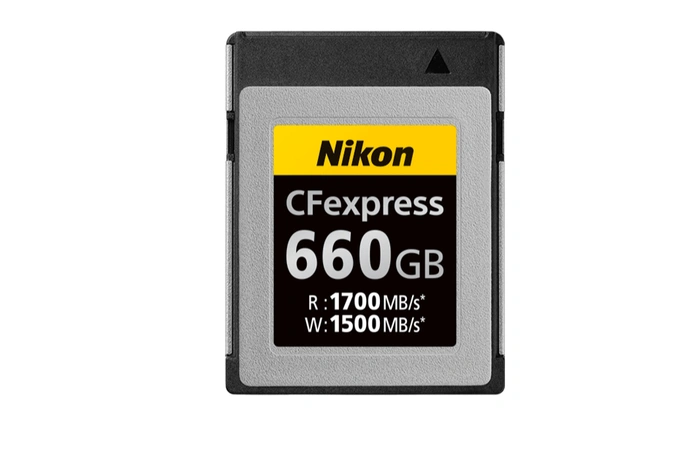 Snel, sneller, snelst: Nikon lanceert CFexpress Type B geheugenkaart met 1500MB/s schrijfsnelheid