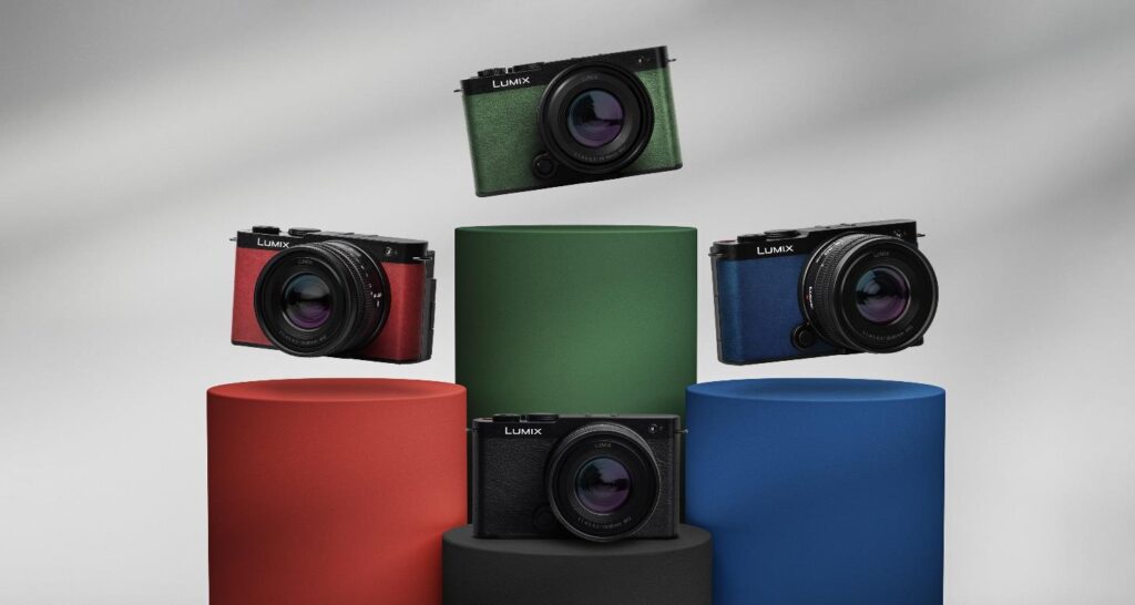 Panasonic Lumix S9 in verschillende kleuren