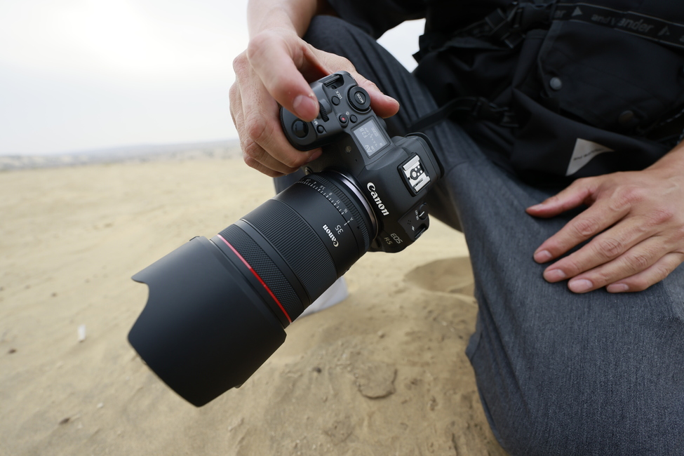 Canon RF 35mm F1.4L VCM op het strand