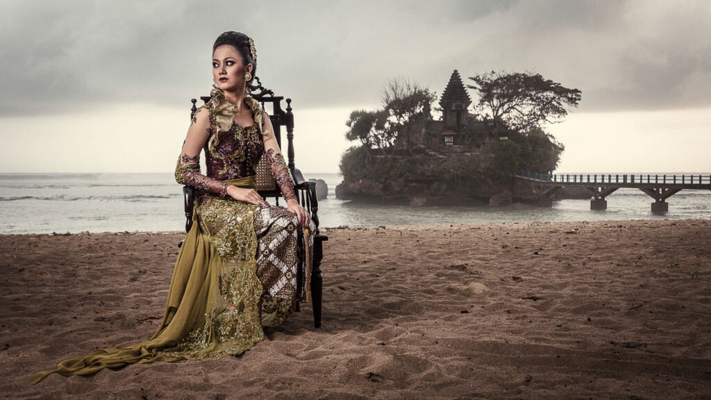 Fotoshoot Indonesië eindresultaat vrouwelijk model