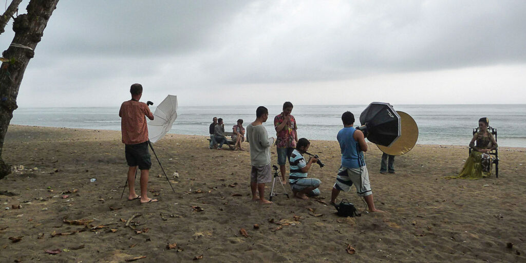 Fotoshoot Indonesië