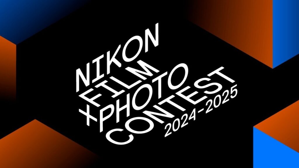 Nikon Film & Photo Contest logo op kleurrijke achtergrond