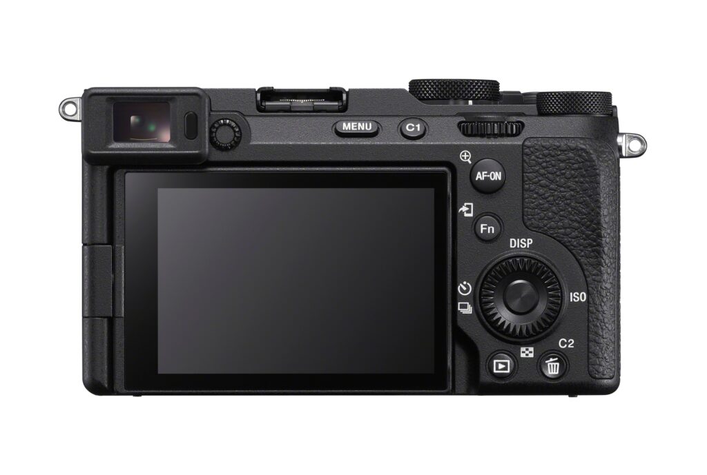 Sony A7C R achterkant camera