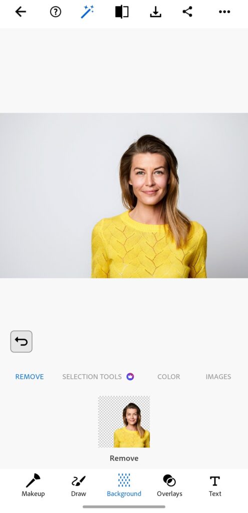 Adobe Photoshop Express app