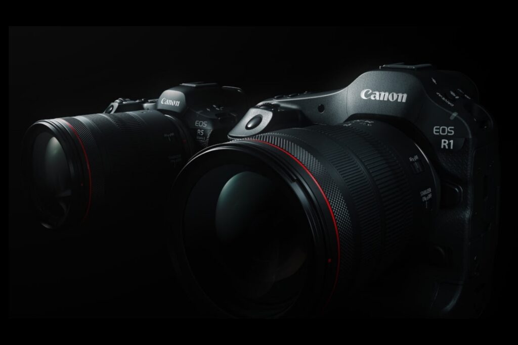 Canon EOS R1 en R5 productbeeld