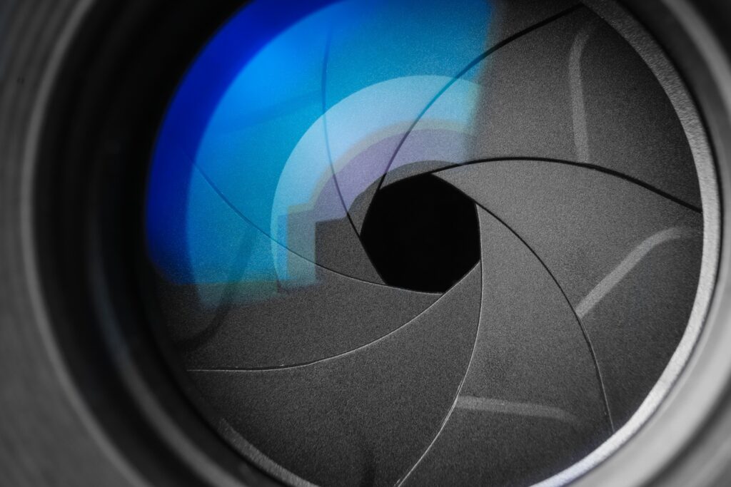 diafragma van een lens voor fotografie
