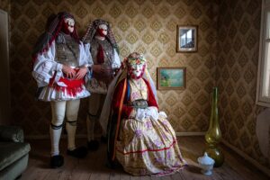 Onvoltooid Verleden foto drie mannen