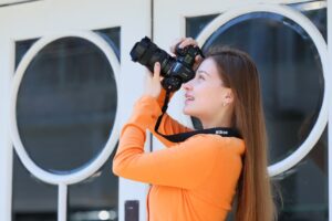 Tamron lens op Nikon camera