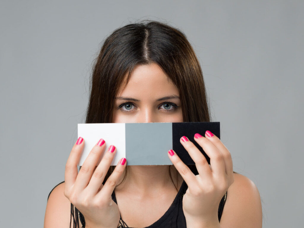 witbalans bij portret