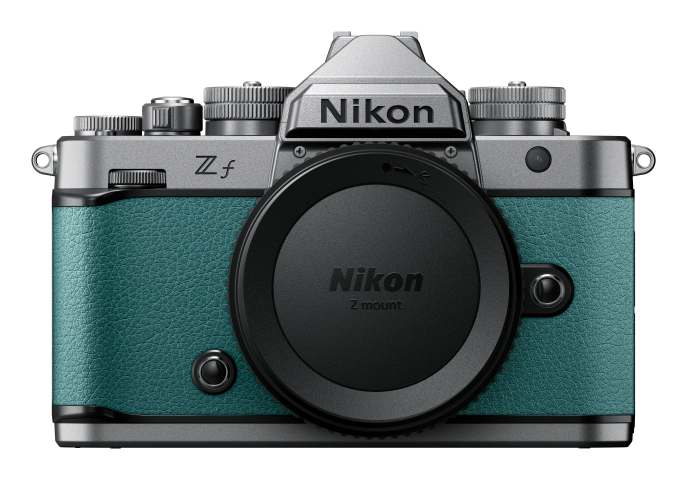 Nikon Zf groenblauw