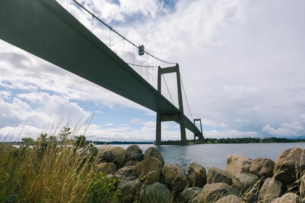 brug over het water gemaakt met Fujinon XC 13-33mm f/3.5-6.3 OIS