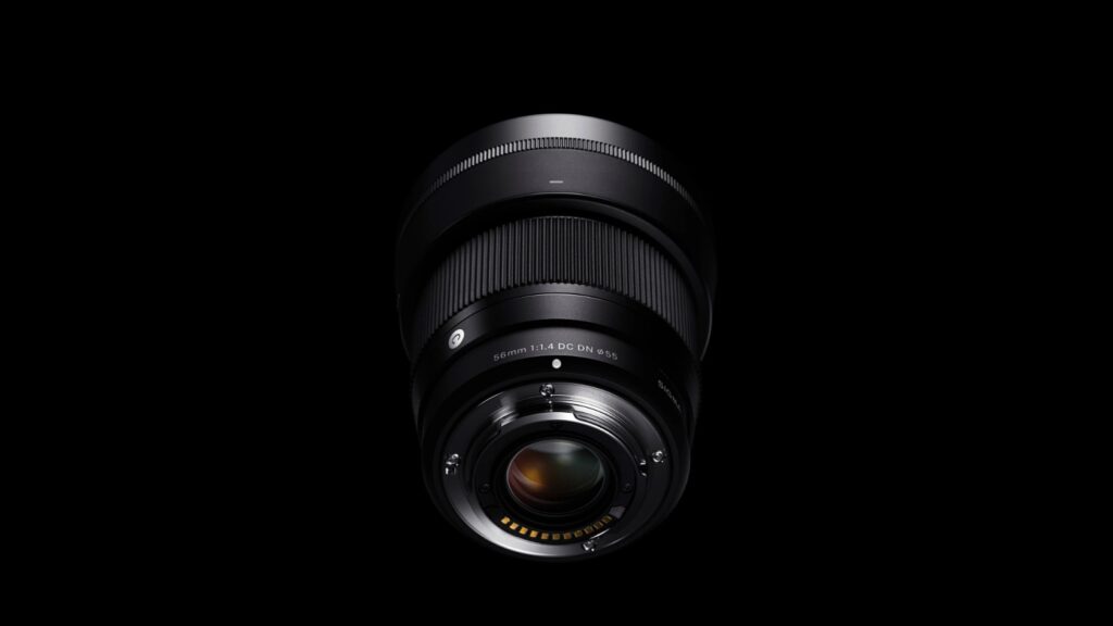 Sigma 56mm productbeeld