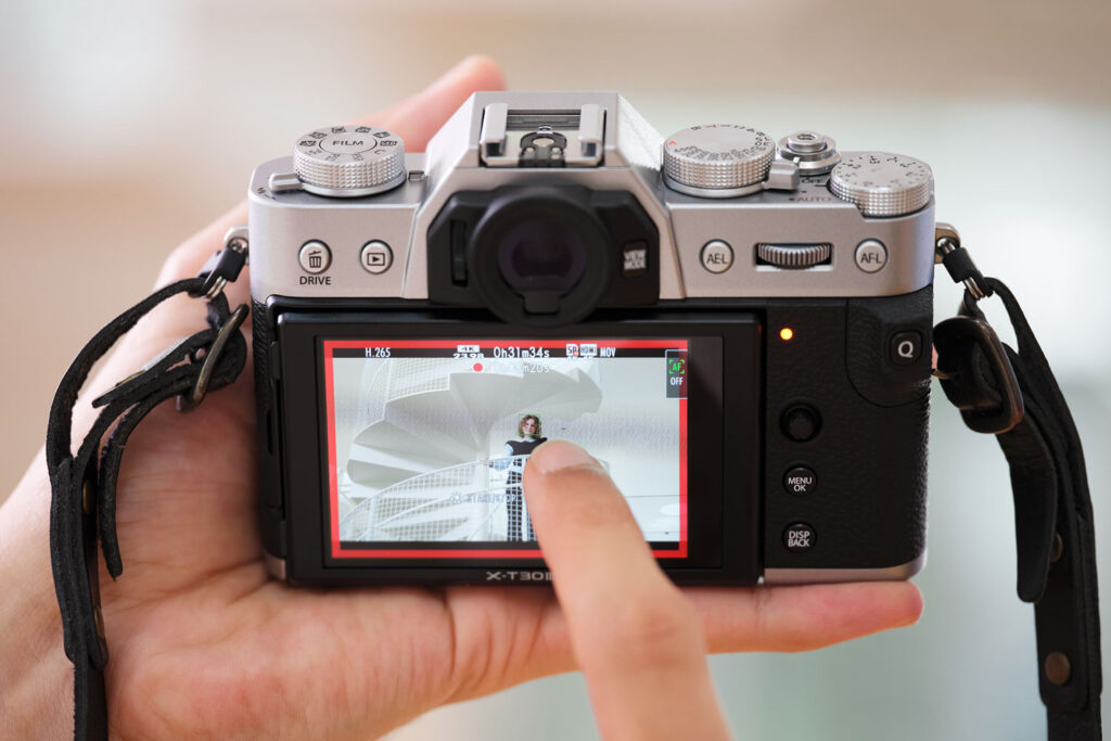 video tracking op de Fujifilm X-T30 III
