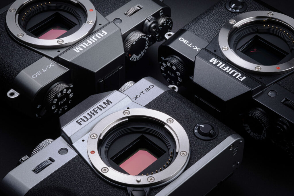 Fujifilm X-T30 verschillende kleuren