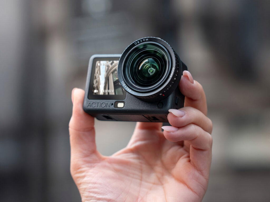 DJI Osmo Action 6 in hand