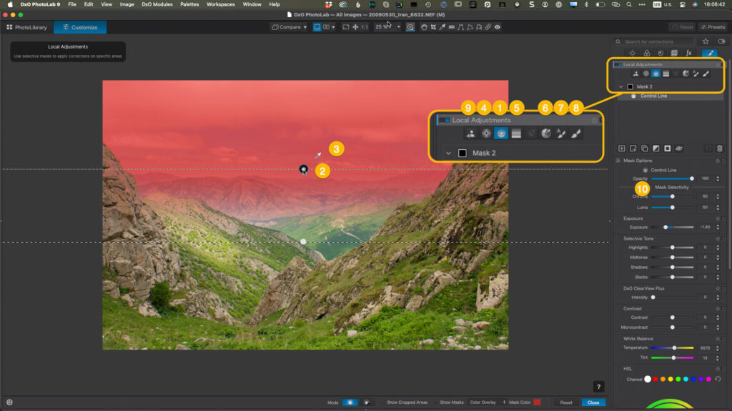 Lokale aanpassingen met DxO PhotoLab 9