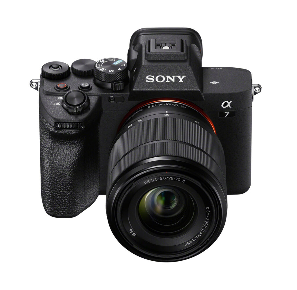 Sony FE 28–70 mm F3.5-5.6 OSS II op Sony A7 V