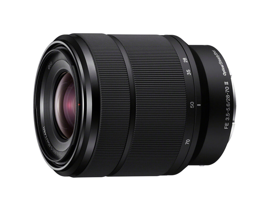 Sony FE 28–70 mm F3.5-5.6 OSS II lens apart