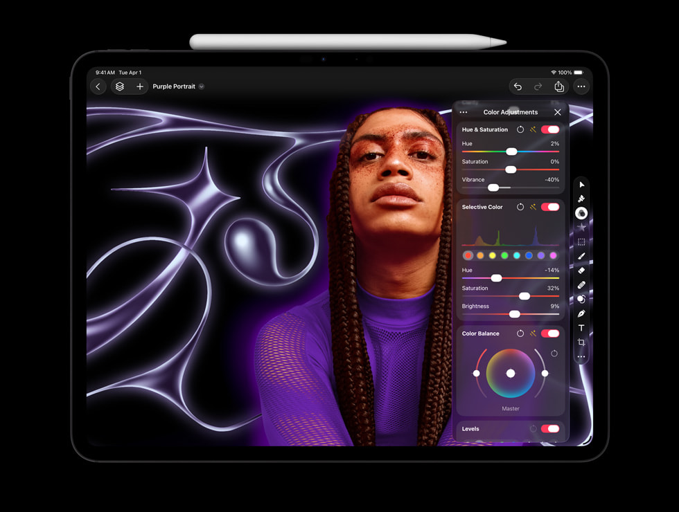 Apple Creator Studio Pixelmator Pro iPad
