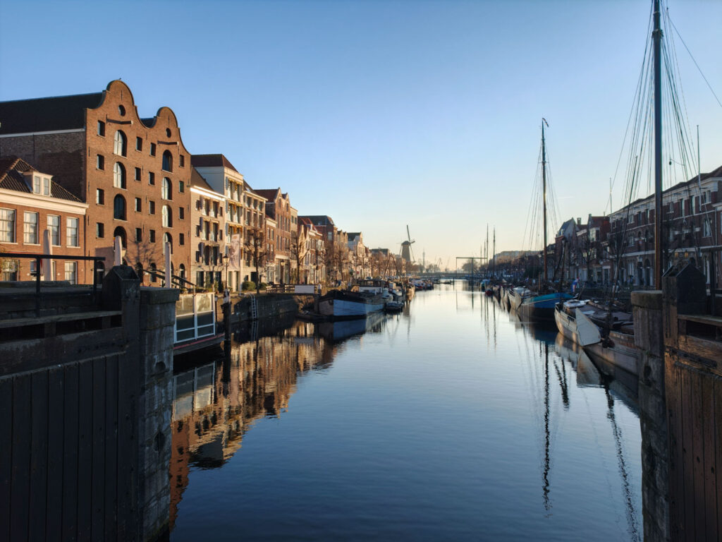 Delftshaven Rotterdam, foto met hoofdcamera OPPO Find X9 Pro