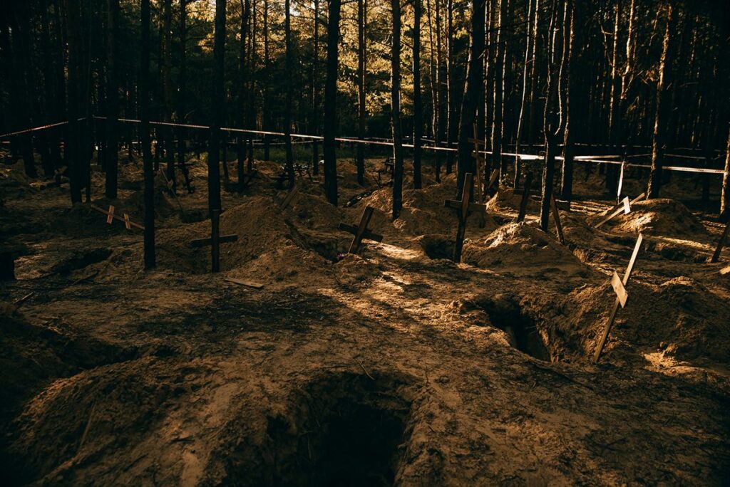 Julia Kochetova beeld loopgraven War is Personal