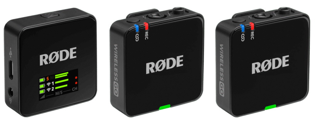 RODE WIreless GO Gen 3 zenders en ontvanger