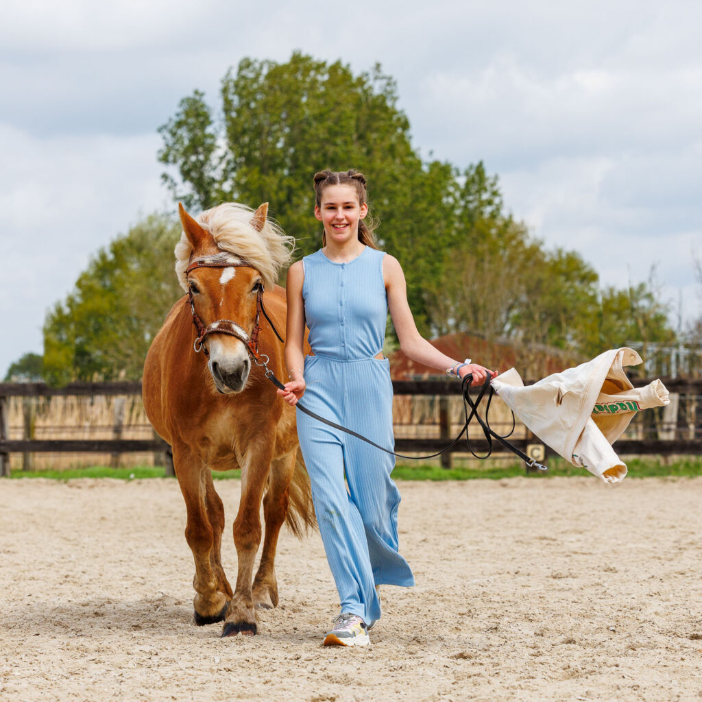 meisje met paard