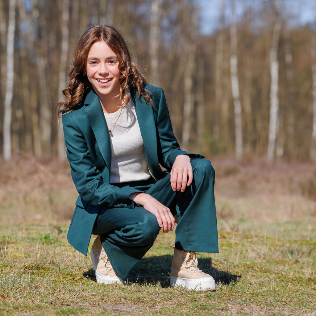 communiefotografie op de heide
