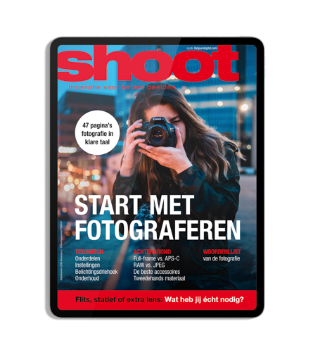 Start met fotograferen ebook op tablet