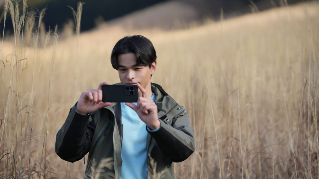 Fotografie in het veld nieuwe Sony Xperia 1 VII smartphone