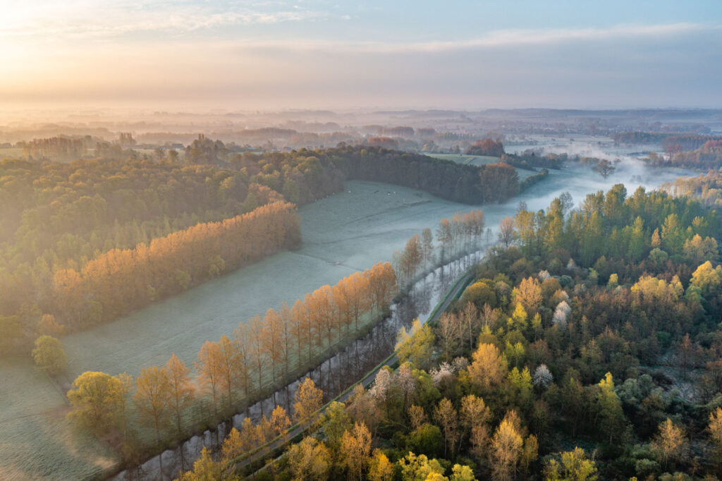 dronebeeld Geraardsbergen