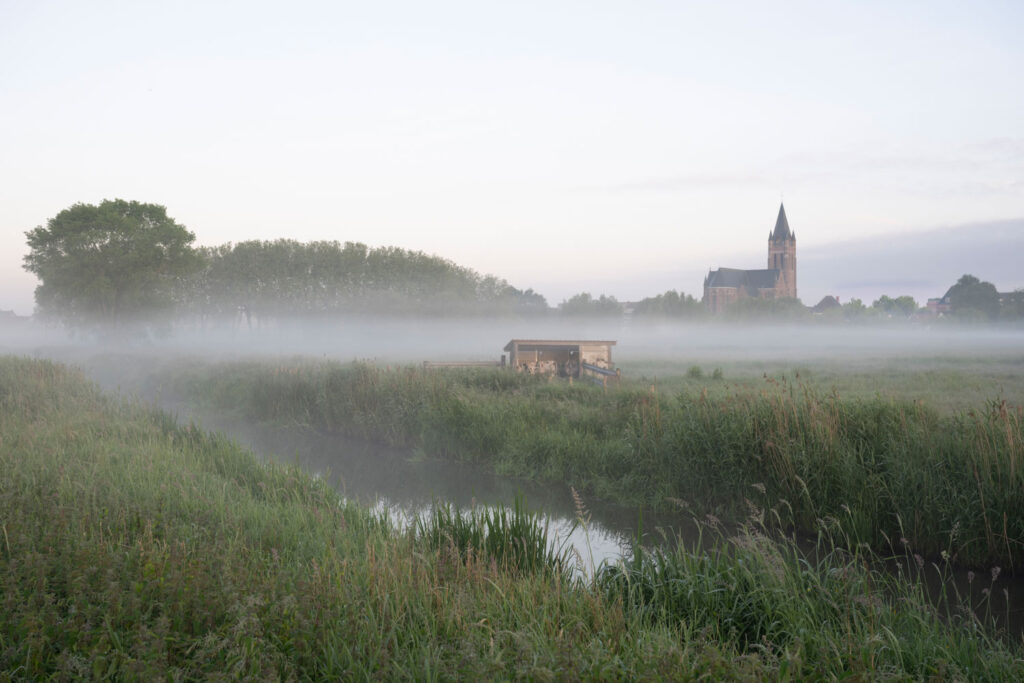 voor foto landschapsfotografie in Adobe Lightroom, RAW-bewerking voor meer kleur en contrast in landschapsfoto