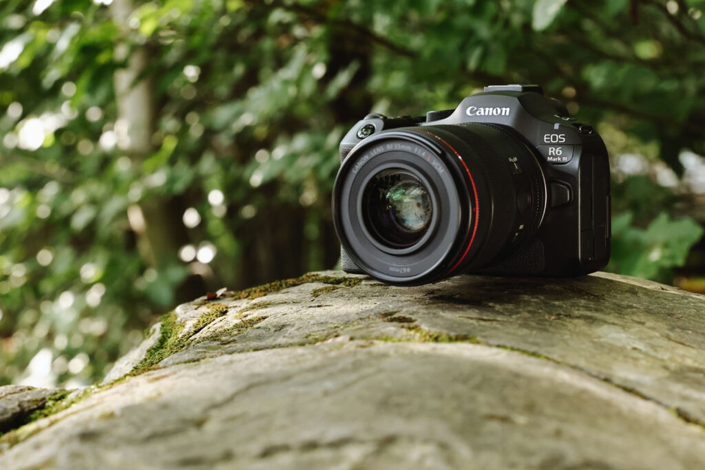 Canon EOS R6 Mark III in natuur
