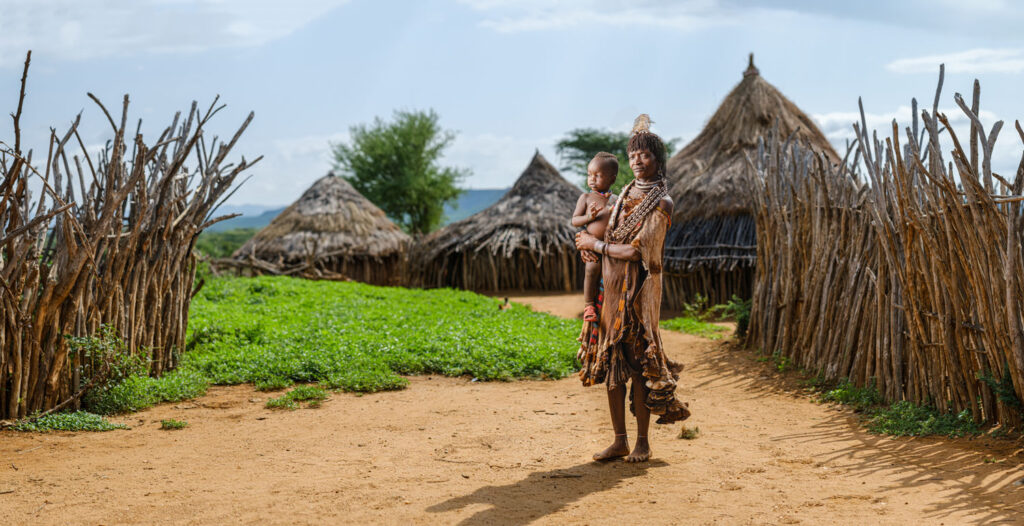 Brenizer panorama omgevingsportret Ethiopië invulflits Lightroom Photoshop