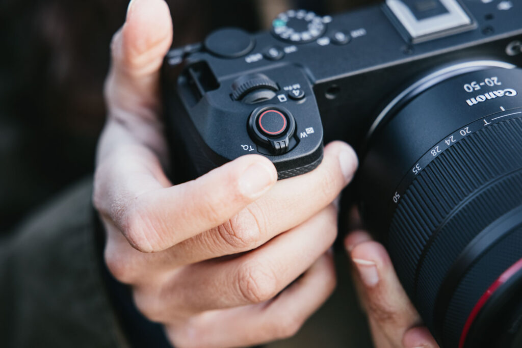 zoomhendel EOS R6 V