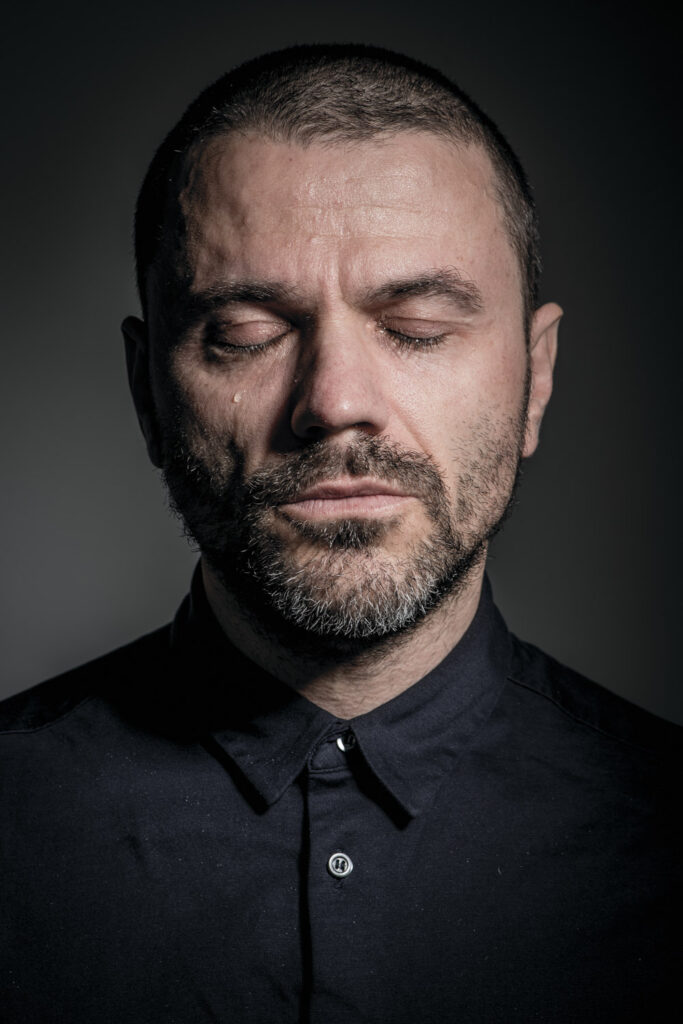 Portret van acteur Tom van Landuyt uit het boek Soul door fotograaf Pieter Clicteur