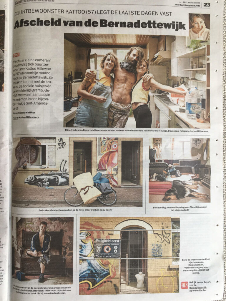 Reportagereeks over de Bernadettewijk als voorbeeld van een fotoverhaal
