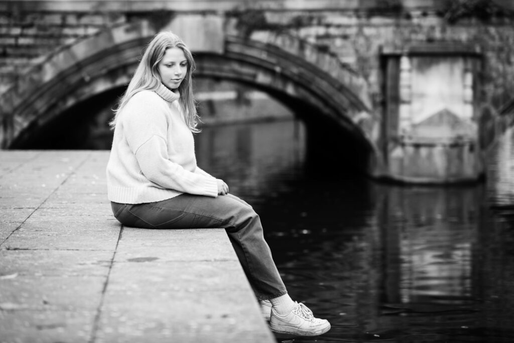 Portretfotografie aan de waterkant