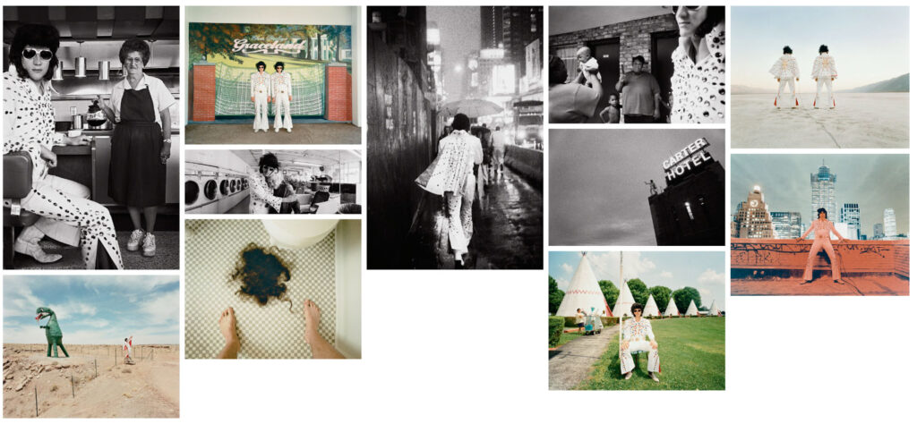 Straatfotografiereeks Elvis & Presley als voorbeeld bij het portfolio samenstellen