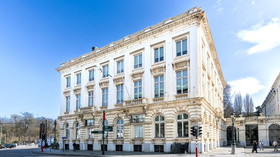 Belvue museum Brussel buitenkant