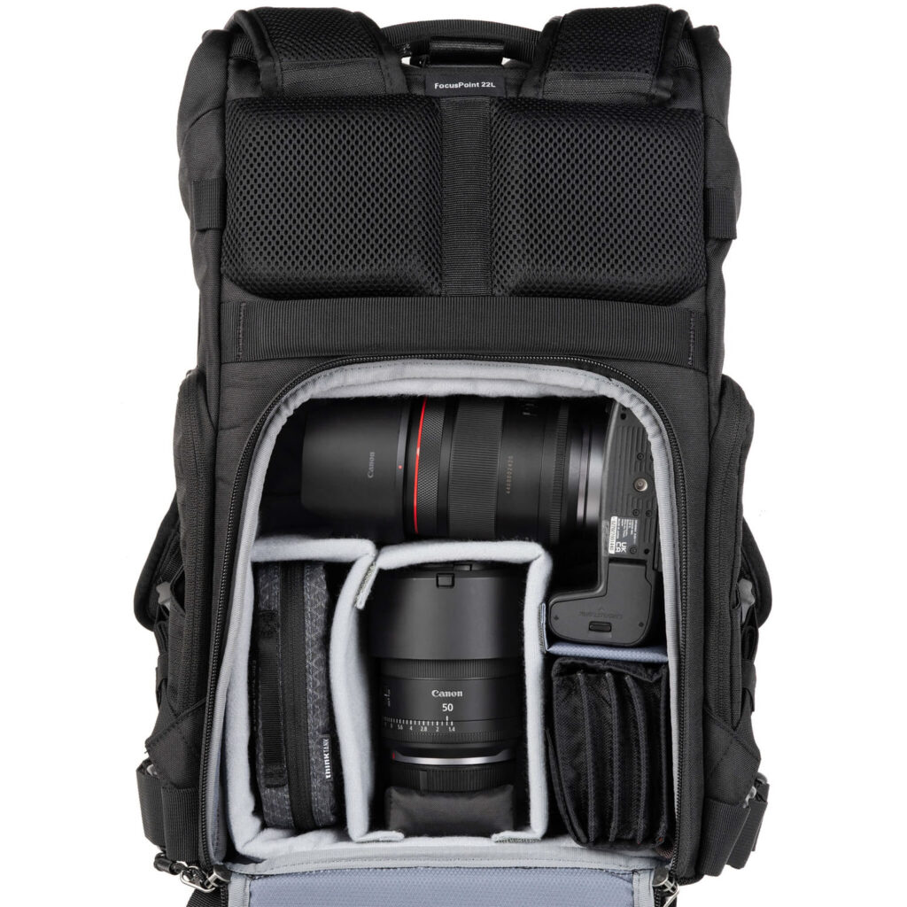 Think Tank FocusPoint Black open